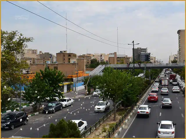 خیابان آیت الله کاشانی بورس لوازم روشویی و کابینت دستشویی در غرب تهران