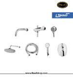 شیرآلات توکار کسری سری فیدل