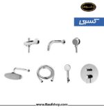 شیرآلات توکار سری کویین