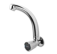 شیر ظرفشویی قو برند کسری رنگ کروم