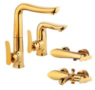 قیمت شیرآلات آئس مدل مانلی طلایی در نمایندگی مجاز محمودی رئوف