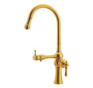 فروش شیر ظرفشویی شاوری اطلس برند آئس رنگ طلایی