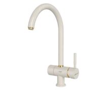 فروش عمده شیر ظرفشویی شودر تصفیه دار مدل آلستر رنگ شیری طلایی