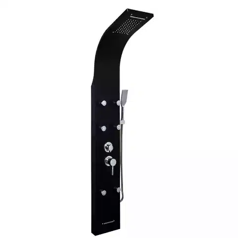 5-function-45-degree-bent-shower-panel-2040 بهترین قیمت پنل دوش ۵ حالته خم ۴۵ درجه کد 2040