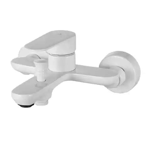 alborzrooz-vento-bath-faucet-white شیر حمام البرزروز مدل ونتو سفید