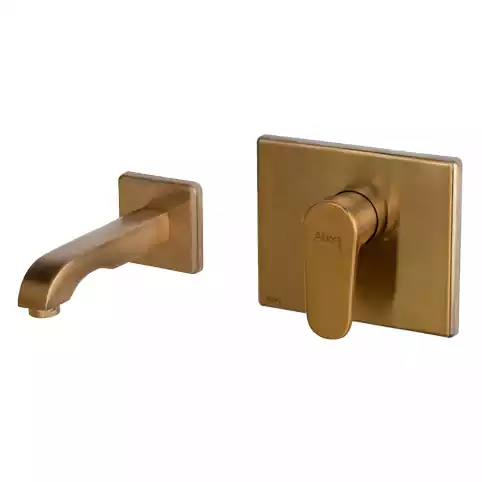 alborzrooz-vento-concealed-basin-faucet-golden-matt شیر روشویی توکار البرزروز مدل ونتو طلا مات