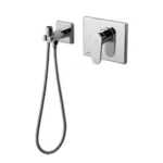 شیر توالت توکار البرزروز مدل ونتو کروم