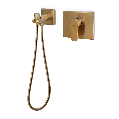 alborzrooz-vento-concealed-toilet-faucet-golden-matt شیر توالت توکار البرزروز مدل ونتو طلا مات