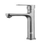 شیر روشویی کوتاه البرزروز مدل ونتو رنگ کروم مات