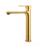 شیر روشویی بلند البرزروز مدل ونتو طلایی