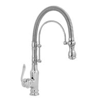 شیر ظرفشویی شاوری کروم مدل هلن برند آئس