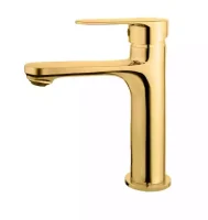 شیر روشویی کوتاه البرزروز مدل ونتو رنگ طلایی