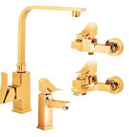 خربد ست شیرآلات فلت رز طلایی AES با بهترین قیمت از فروشگاه محمودی رئوف