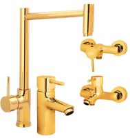 ست شیرآلات آئس مدل مینی تنسو طلایی با قیمت رقابتی و تخفبف عالی در فروشگاه محمودی رئوف