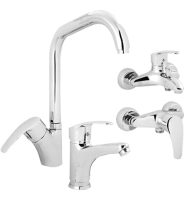 ست شیرآلات آئس مدل اسپانیا رنگ کروم در نمایندگی مجاز محمودی رئوف