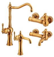 فروش شیرآلات ونوس برند آئس رنگ طلایی در فرئشگاه معتبر محمودی رئوف