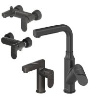 فروش ست شیرالات شودر مدل اسمارت مشکی