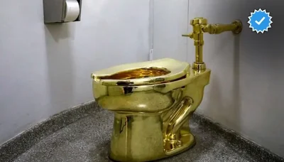 گرانترین توالت فرنگی جهان